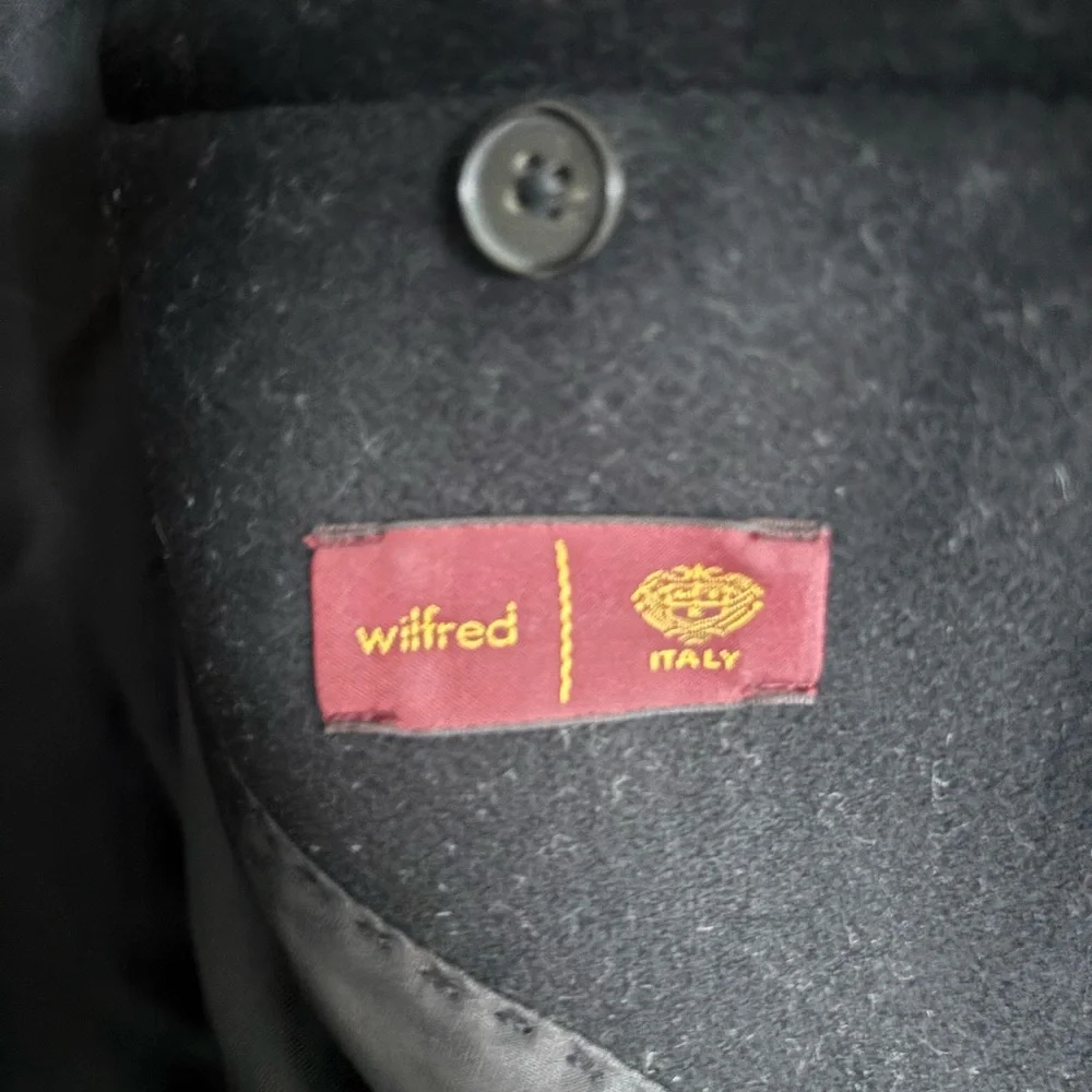 Wilfred The Cocoon Italy Winter Wool coat medium - Picture 7 of 8